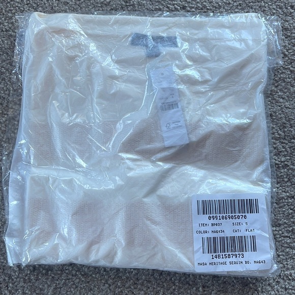 Jcrew sequin sweatshirt top size small new - Picture 3 of 3